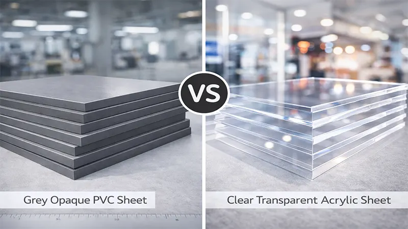 PVC Sheet vs. Acrylic Sheet: Which is Best for Your Project?