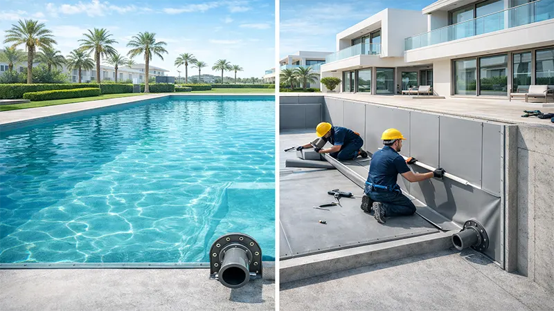 Pool Pvc Installation PVC Sheets for Swimming Pool Construction: Benefits & Installation